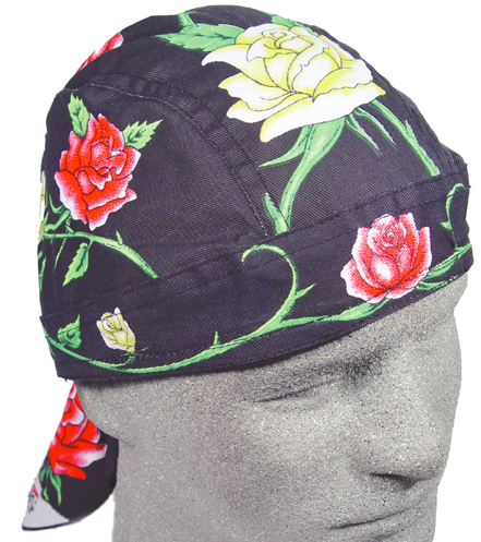 Twisted Roses, Sweatband Headwrap^
